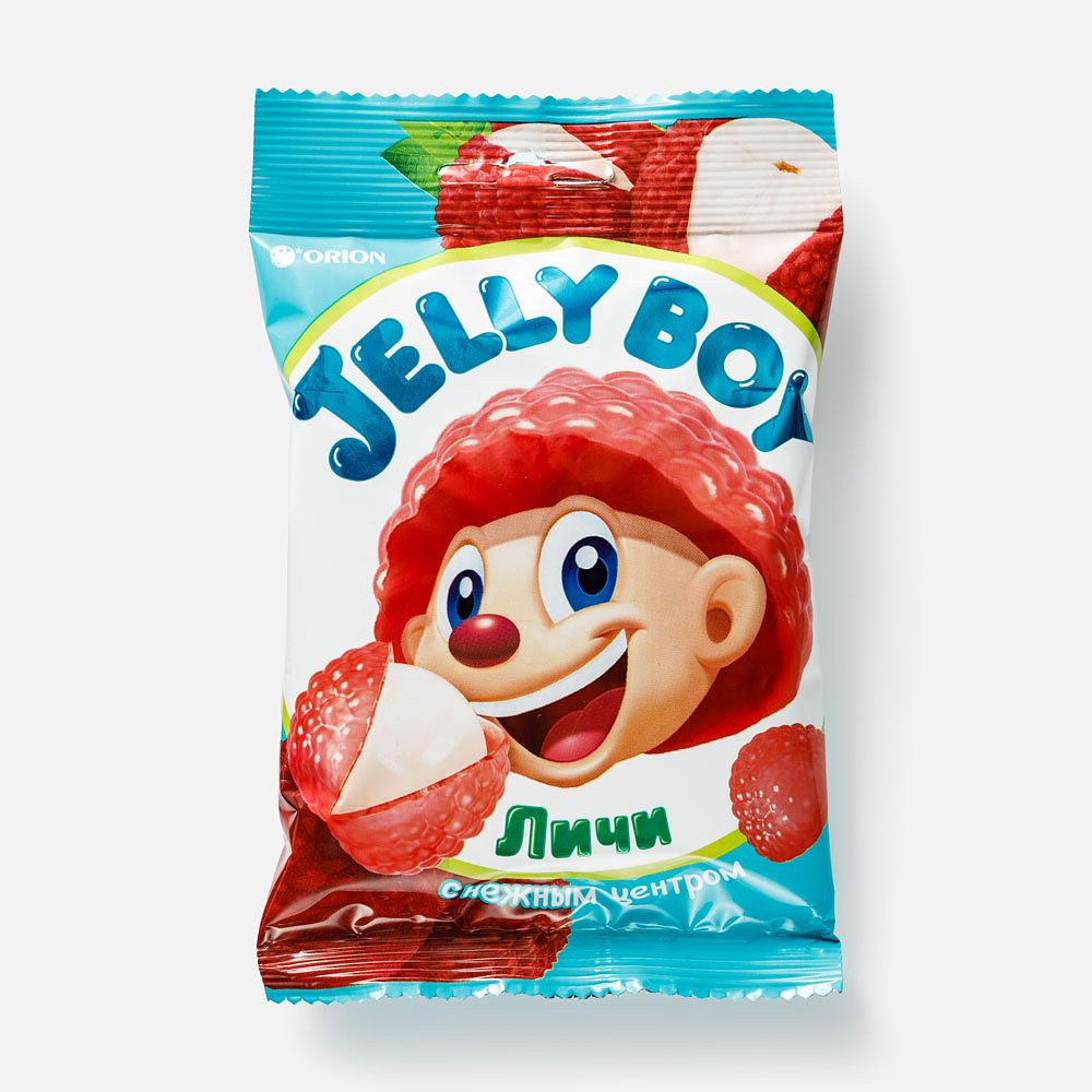 Изображение товара Жевательный мармелад Orion Jelly Boy, личи, 66 г
