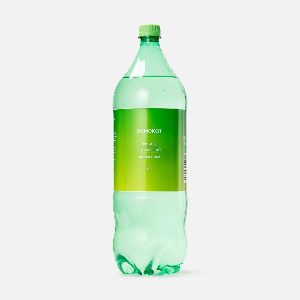 Изображение товара Напиток Самокат, Lemon-Lime, с газом, 2 л