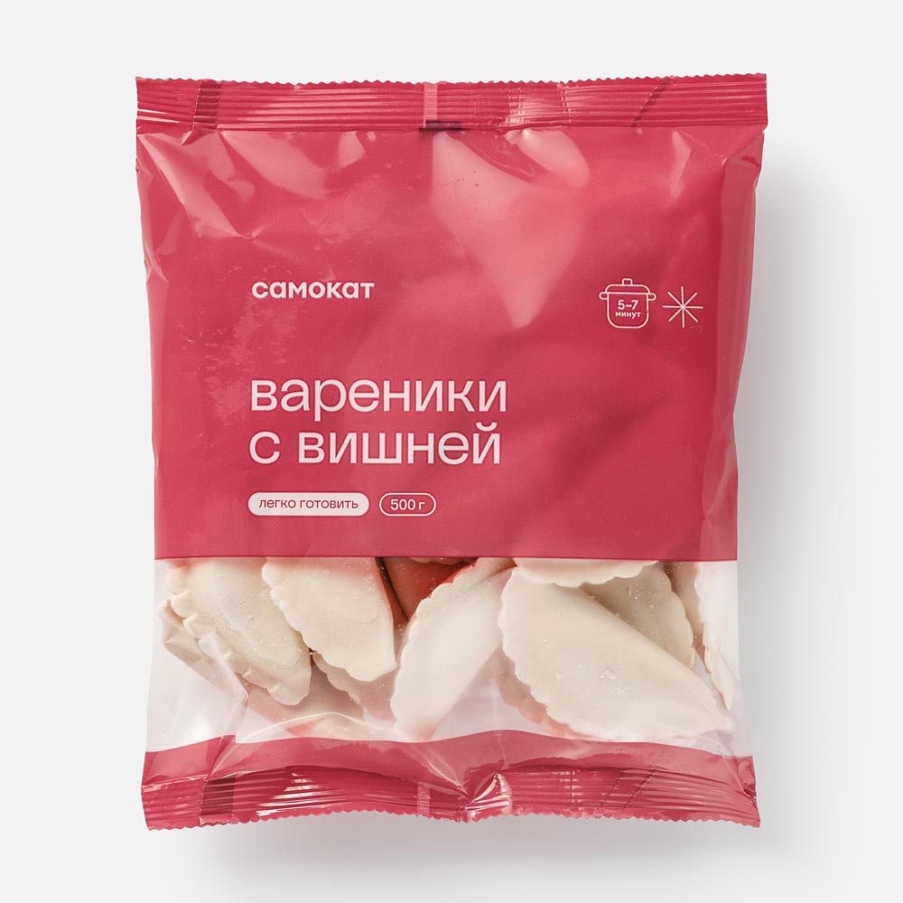 Изображение товара Вареники Самокат, с вишней, 500 г