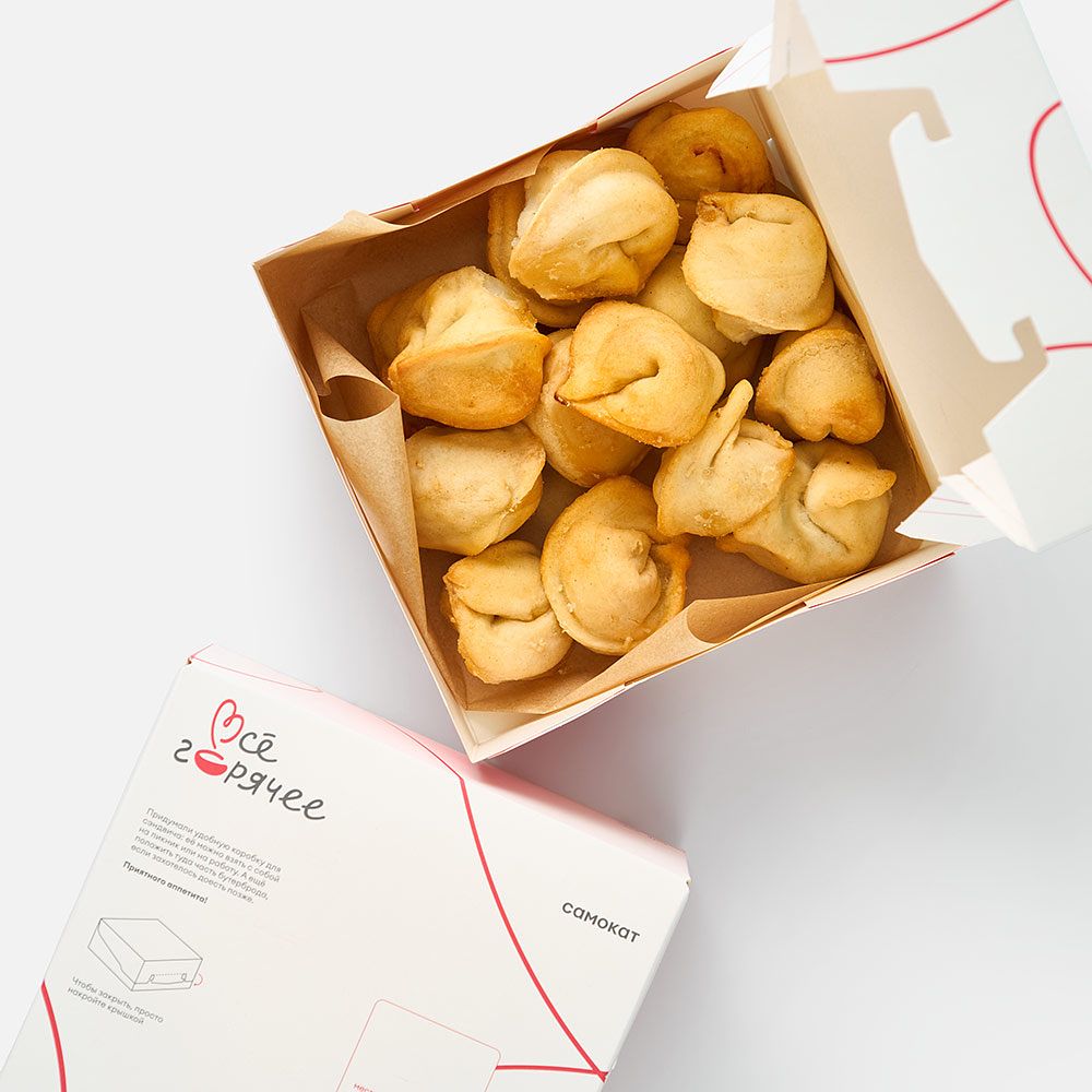 Изображение товара Жареные пельмени Qummy, с курицей, 200 г
