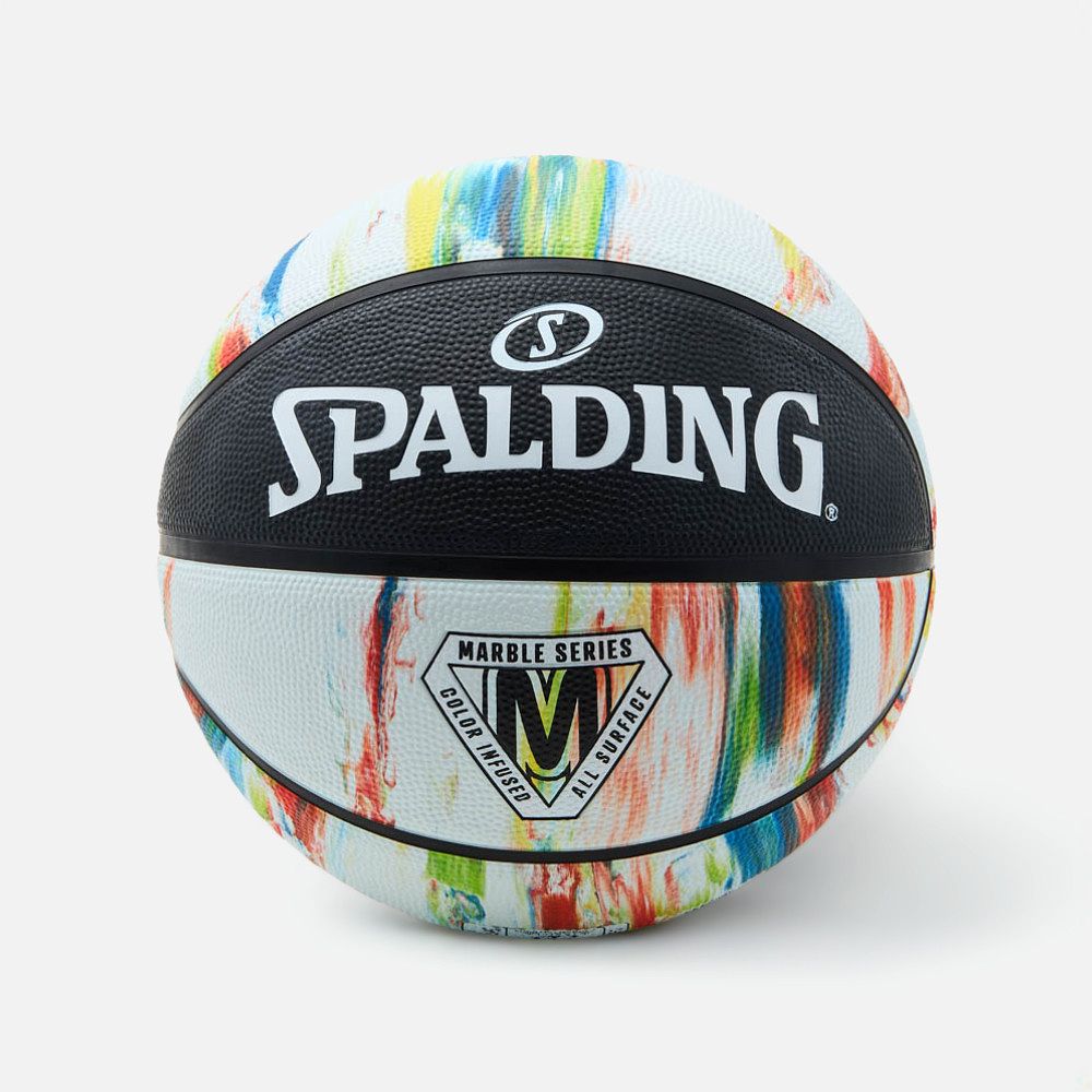 Изображение товара Баскетбольный мяч Spalding Marble Ball 7 диаметр 24 см ударопрочный