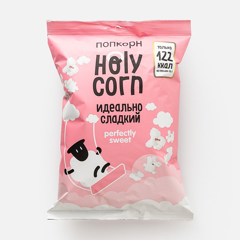Изображение товара Попкорн Holy Corn, идеально сладкий, 120 г