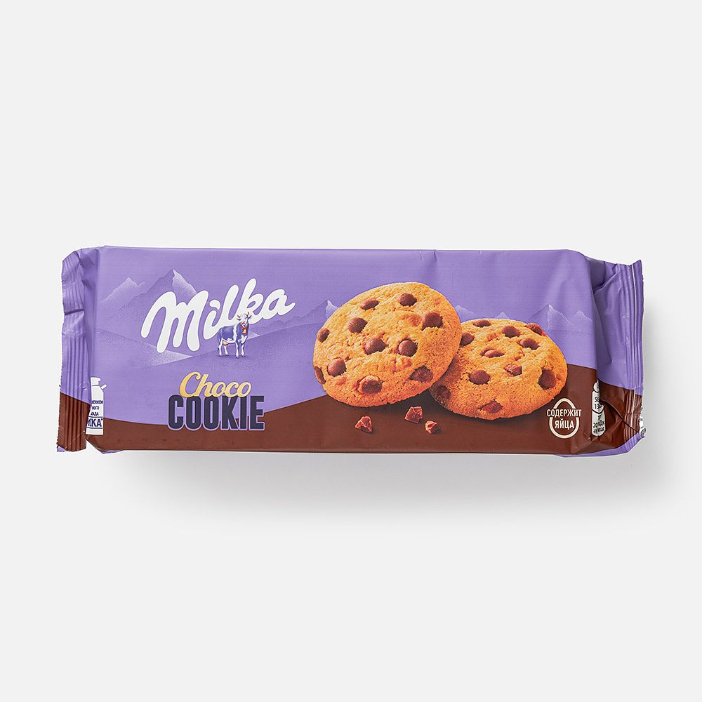 Изображение товара Печенье Milka, с кусочками молочного шоколада, 126 г