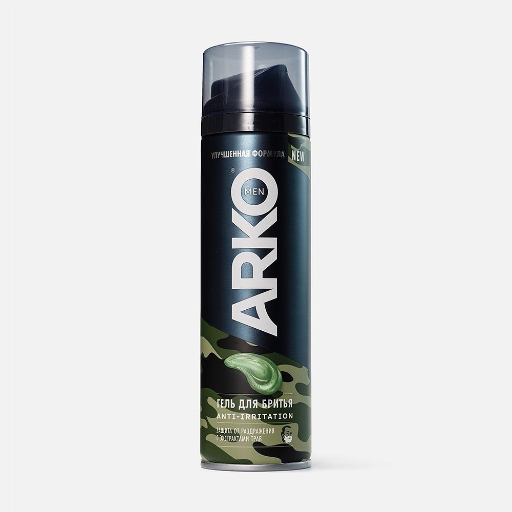 Изображение товара Гель для бритья Arko Men, anti-irritation, 200 мл