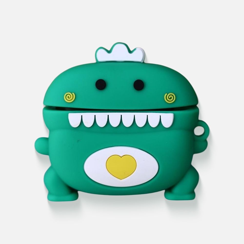 Изображение товара Чехол для AirPods 3 Cute Dinosaur из силикона ударопрочный защитный стильный