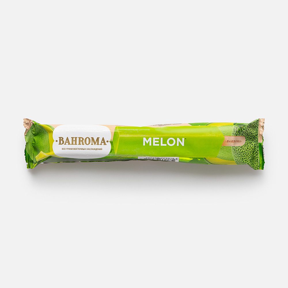 Изображение товара Из Казахстана: Молочный фруктовый лёд Bahroma, дыня, 68 г