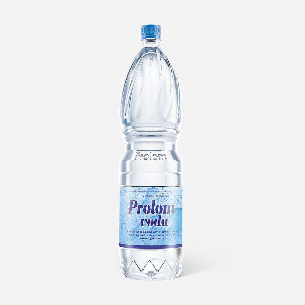 Изображение товара Вода Prolom, детская, с 3 лет, без газа, 1,5 л