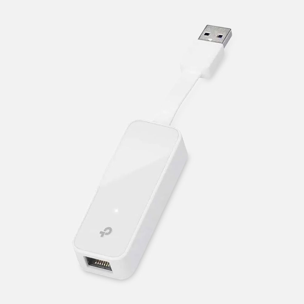 Изображение товара Компактный сетевой адаптер TP-Link UE300 USB 3.0 скорость до 1 Гбит/с