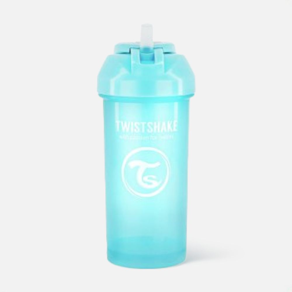 Изображение товара Детский поильник Twistshake Straw Cup, 360 мл, бирюзовый, от 6 мес.