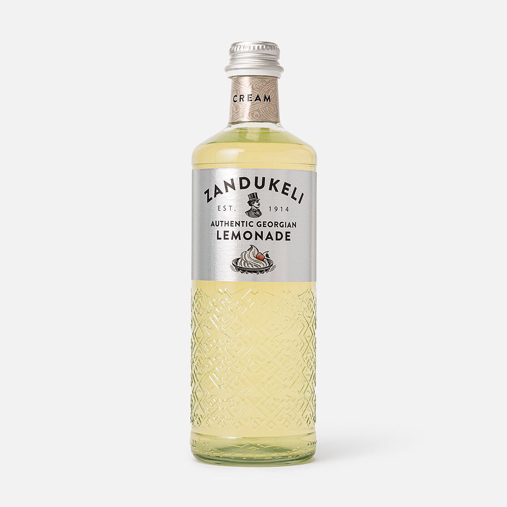 Изображение товара Из Грузии: Лимонад Zandukeli, крем-сода, с газом, 0,5 л