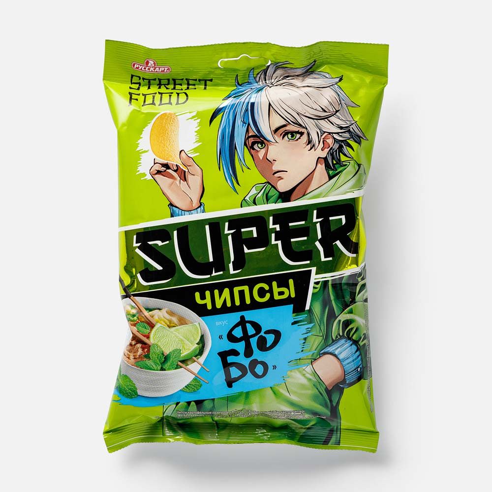 Изображение товара Чипсы Super, фо бо, 70 г