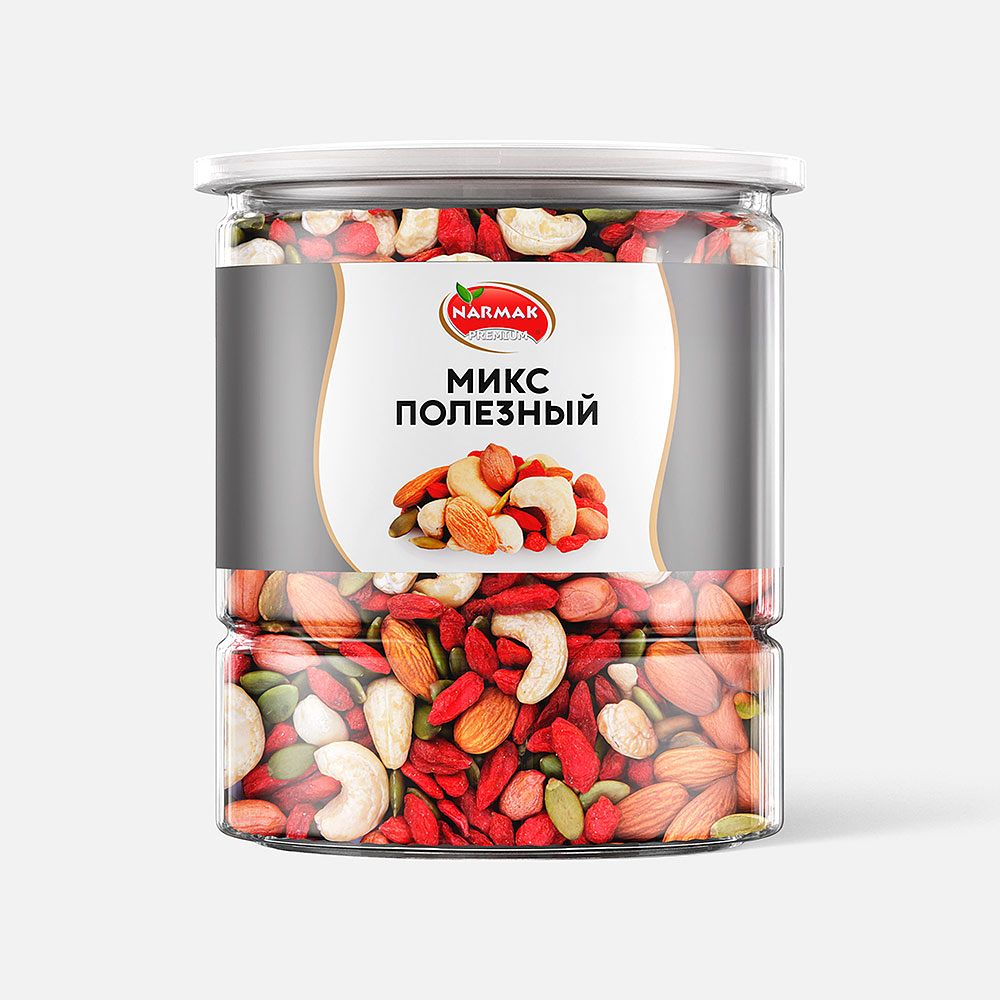 Изображение товара Смесь орехов Narmak Полезный, с семечками, 500 г