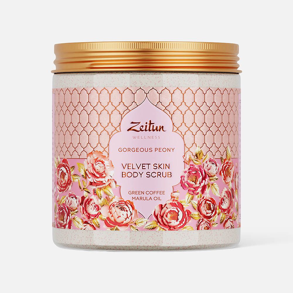 Изображение товара Скраб для тела Zeitun Gorgeous Peony, 250 мл