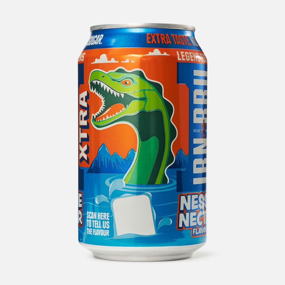Изображение товара Напиток Irn-Bru Хtra, Nessie Nectar, без сахара, с газом, 0,33 л