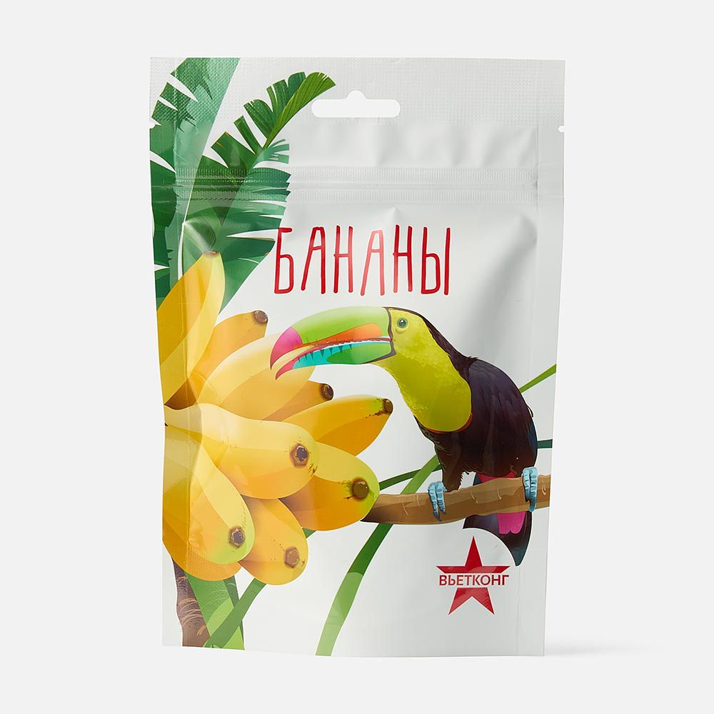 Изображение товара Сушёные бананы Вьетконг, 100 г