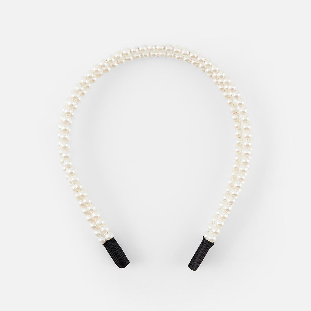 Изображение товара Ободок для волос жемчужный двойной Union Source для женщин