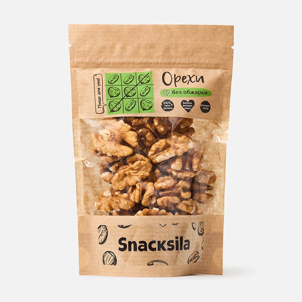 Изображение товара Грецкие орехи Snacksila, 200 г