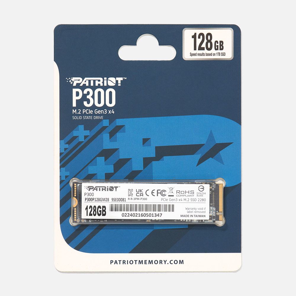 Изображение товара Накопитель Ssd Patriot P300P128GM28 P300 128 Gb, 1 шт.