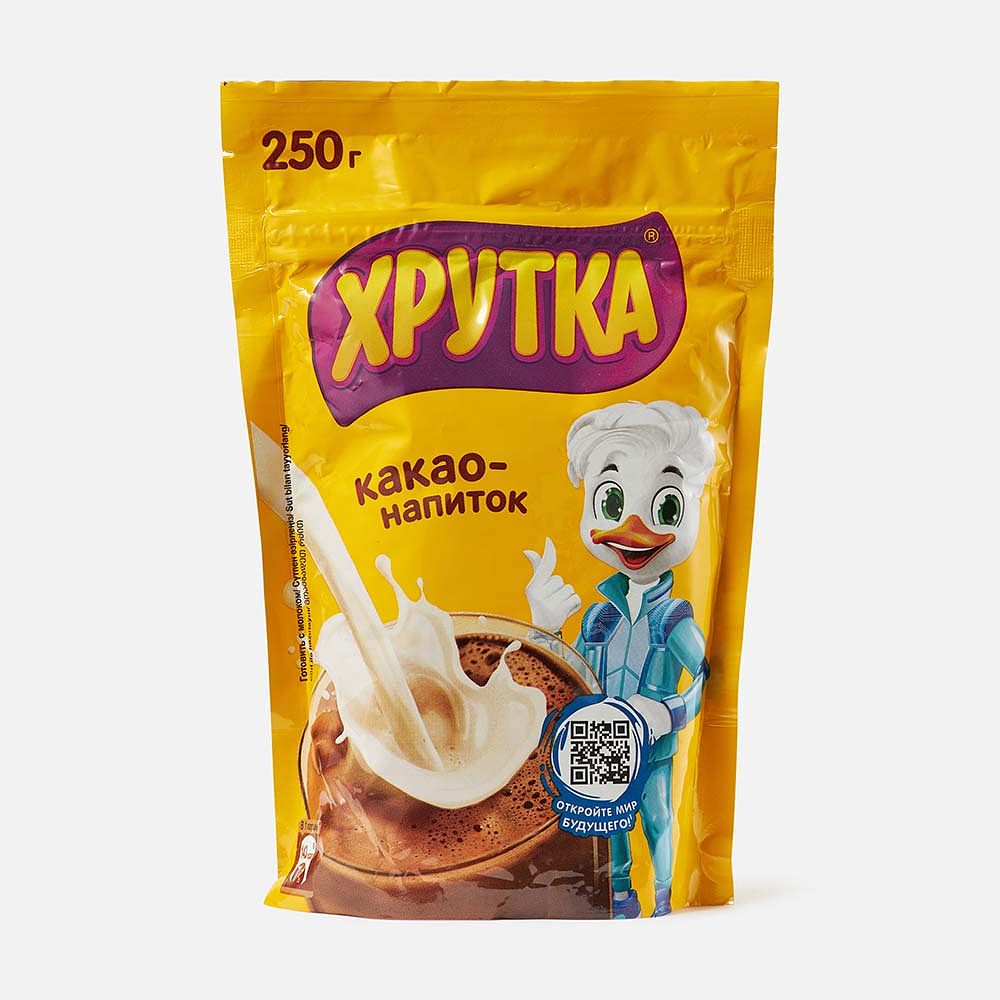Изображение товара Какао-порошок Хрутка, быстрорастворимый, 250 г