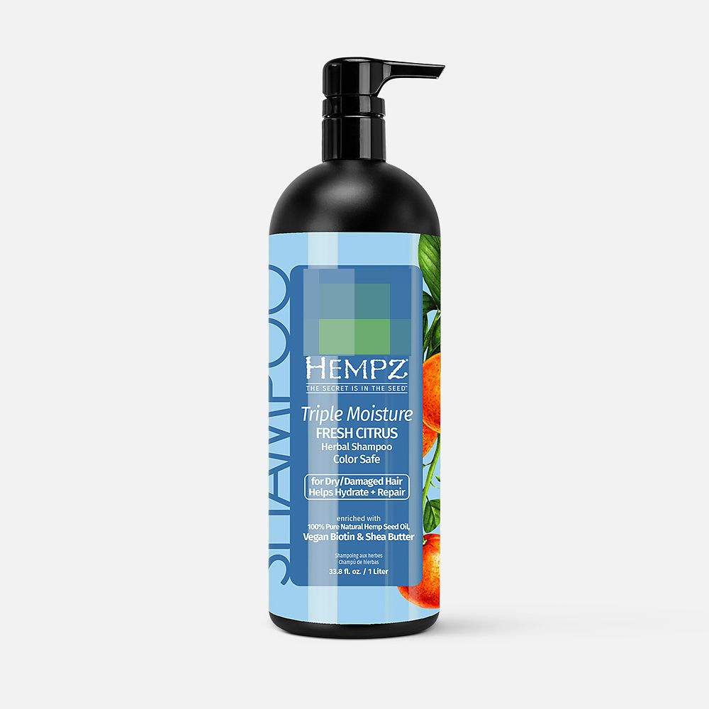Изображение товара Шампунь для волос Hempz, Triple Moisture Fresh Citrus, 1 л