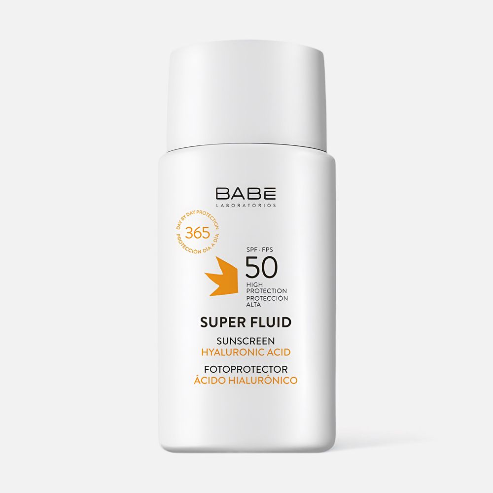 Изображение товара Солнцезащитный суперфлюид для лица Babe Laboratorios, SPF 50, 50 мл