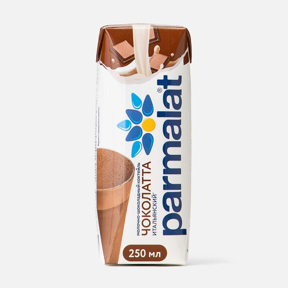 Изображение товара Шоколадный молочный коктейль Parmalat, Чоколатта, 1,9%, 250 мл