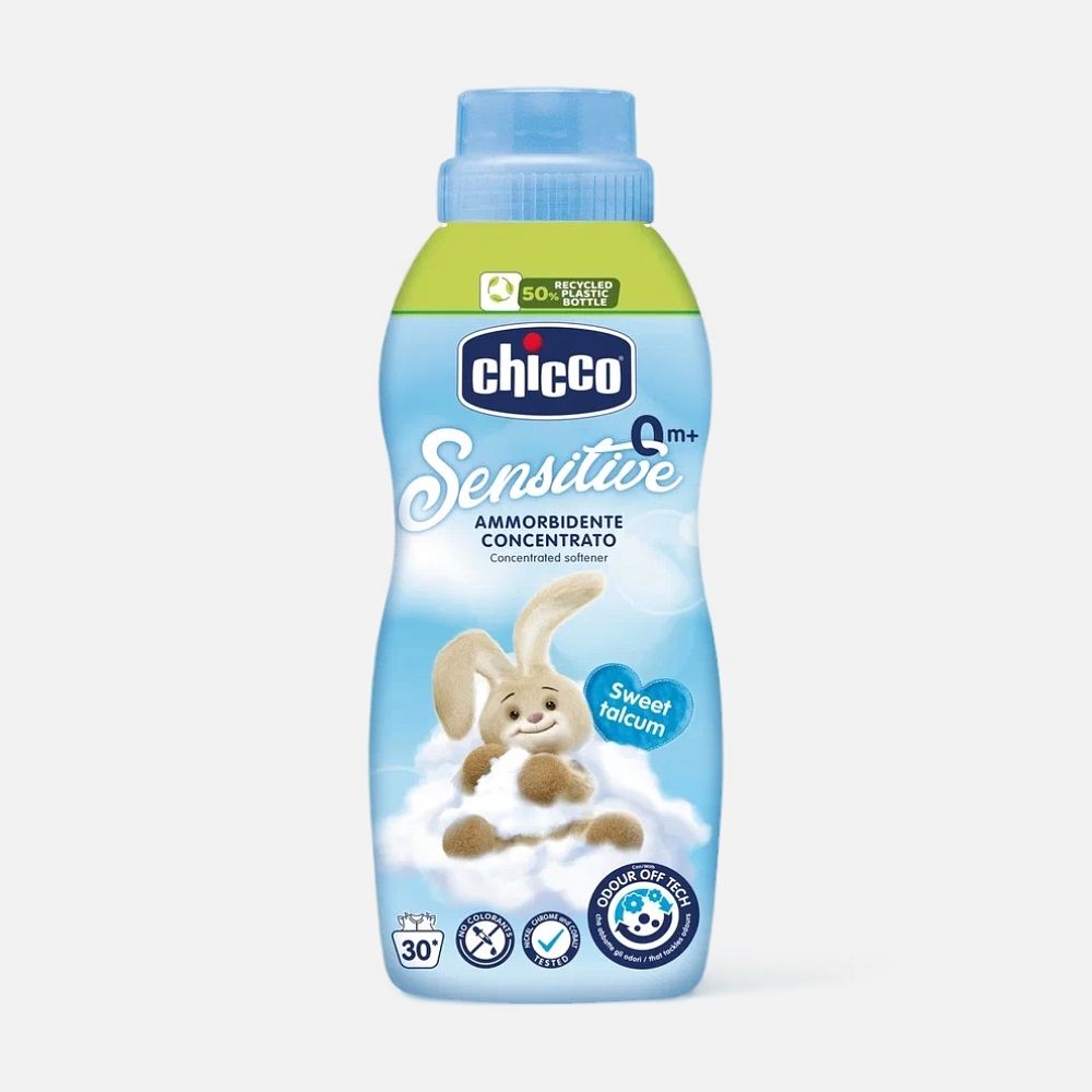 Изображение товара Кондиционер для детского белья Chicco Сладкий тальк 750 мл, 1 шт.