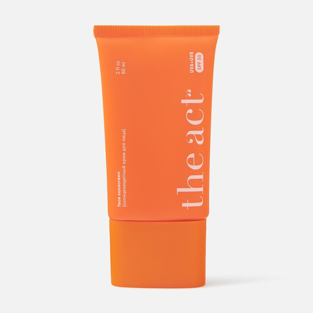 Изображение товара Солнцезащитный крем для лица The Act, SPF 50, 60 мл