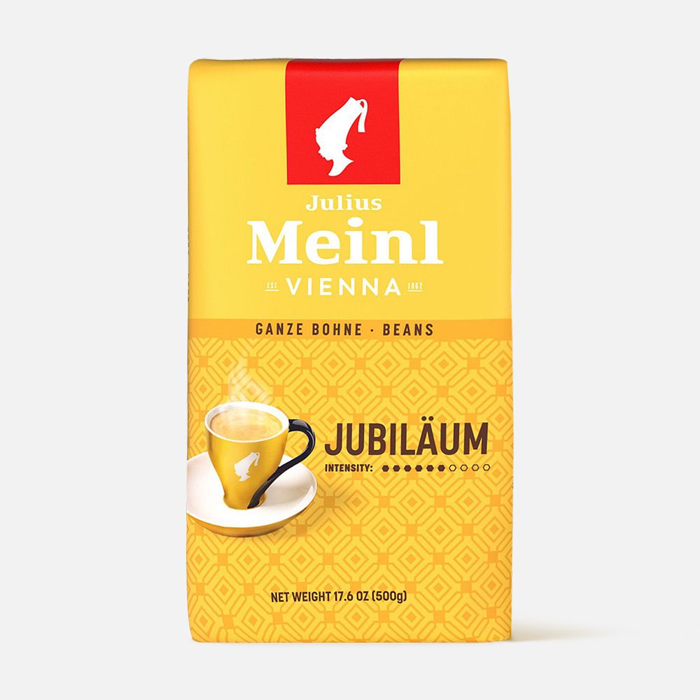 Изображение товара Кофе в зёрнах Julius Meinl Jubilaum, в мягкой упаковке, 500 г