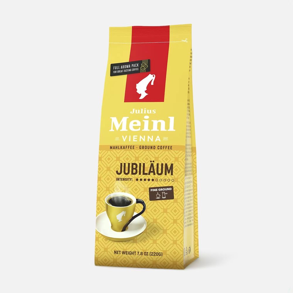 Изображение товара Кофе молотый Julius Meinl Jubilaum Юбилейный светлая обжарка, 220 г