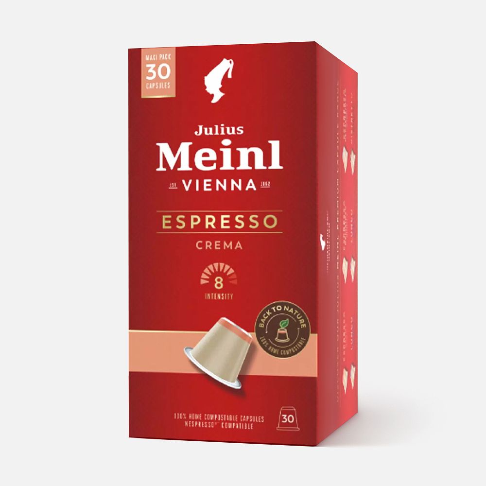 Изображение товара Кофе в капсулах Julius Meinl Эспрессо Крема Био, 30 шт.
