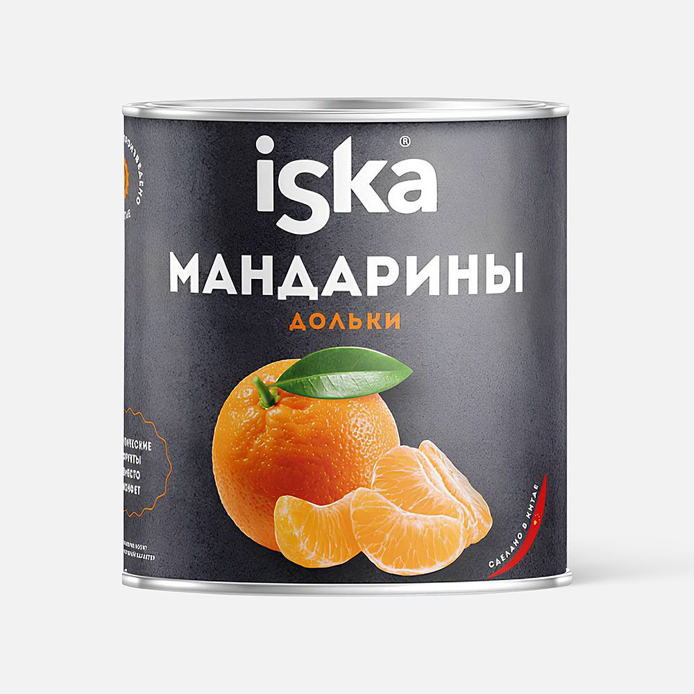 Изображение товара Мандарины Iska, дольки, 314 мл