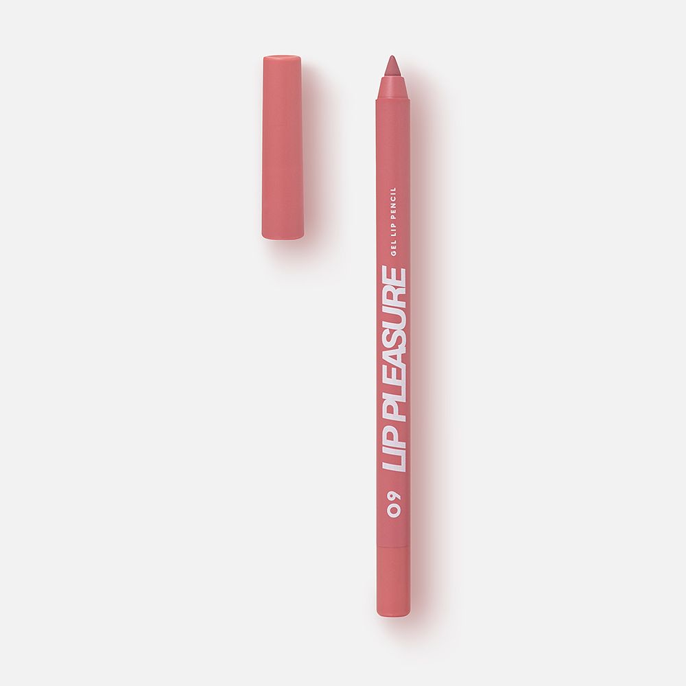 Изображение товара Карандаш для губ Love Generation Lip Pleasure, гелевый, стойкий, №09 Пыльно-розовый, 1,35 г