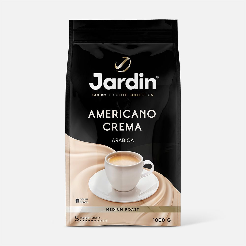 Изображение товара Кофе в зёрнах Jardin, Americano Crema, средняя обжарка, 1 кг