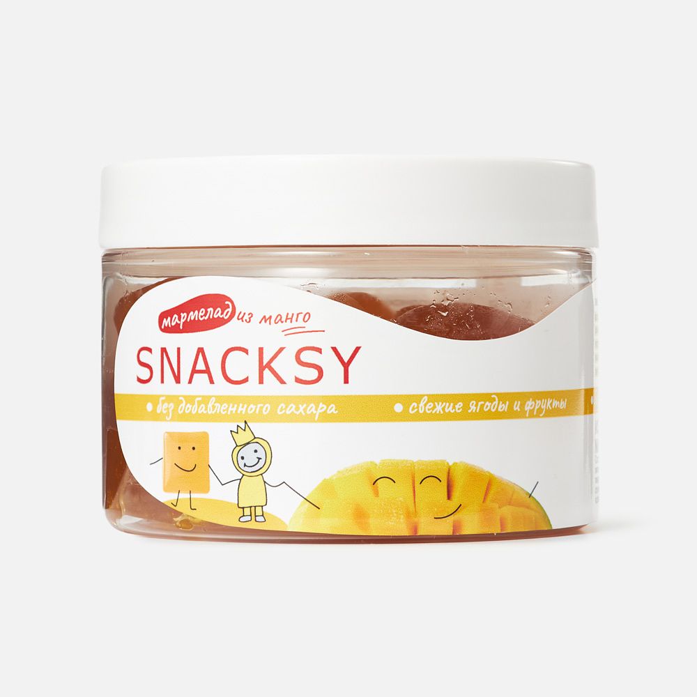 Изображение товара Мармелад Snacksy, манго, 80 г