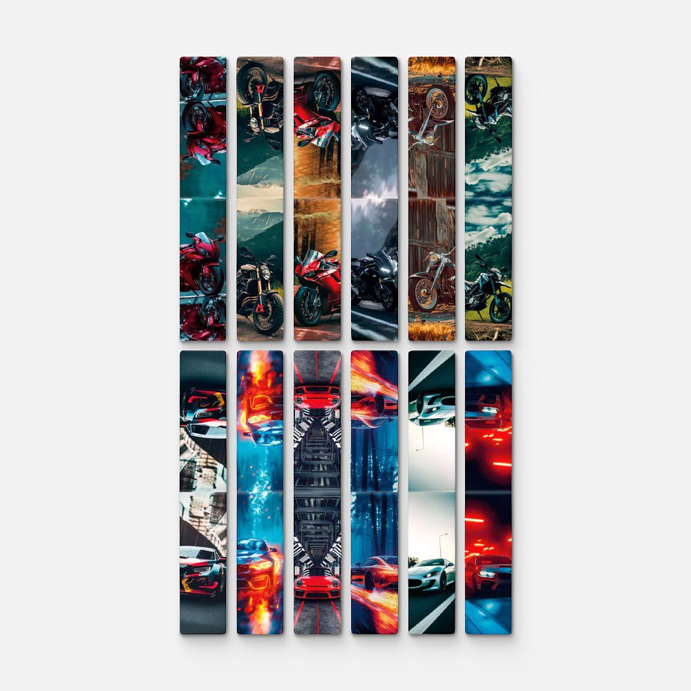 Изображение товара Закладка для книг Funster Boys, 60x20 мм, 12 шт.