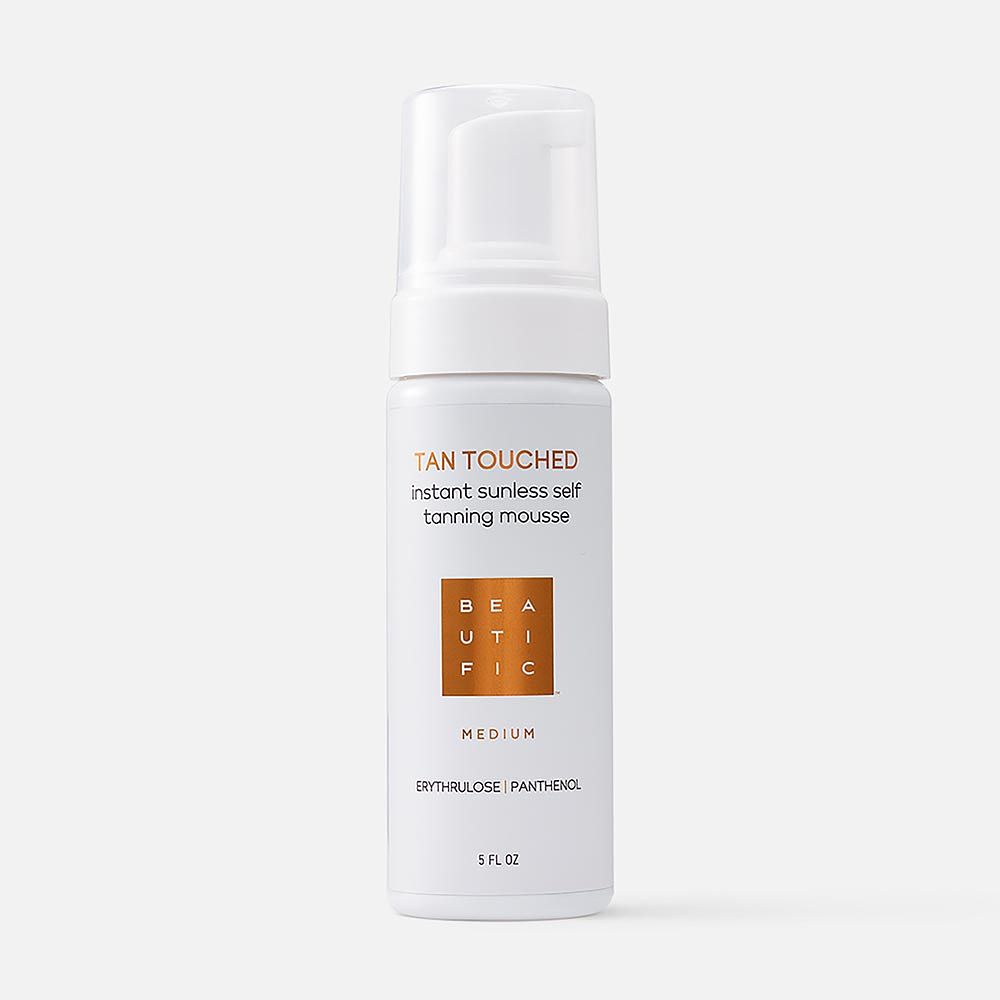 Изображение товара Мусс-автобронзант для тела Beautific, тонирующий, Tan Touched Medium, 150 мл
