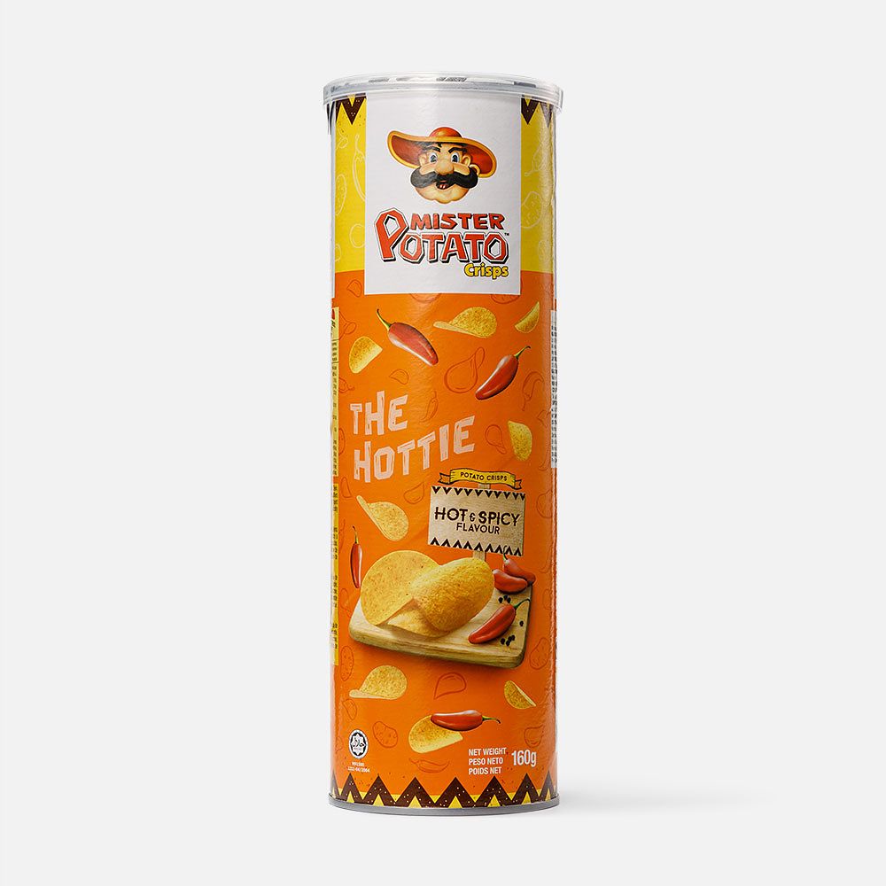 Изображение товара Чипсы Mister Potato, острые пряности, 160 г