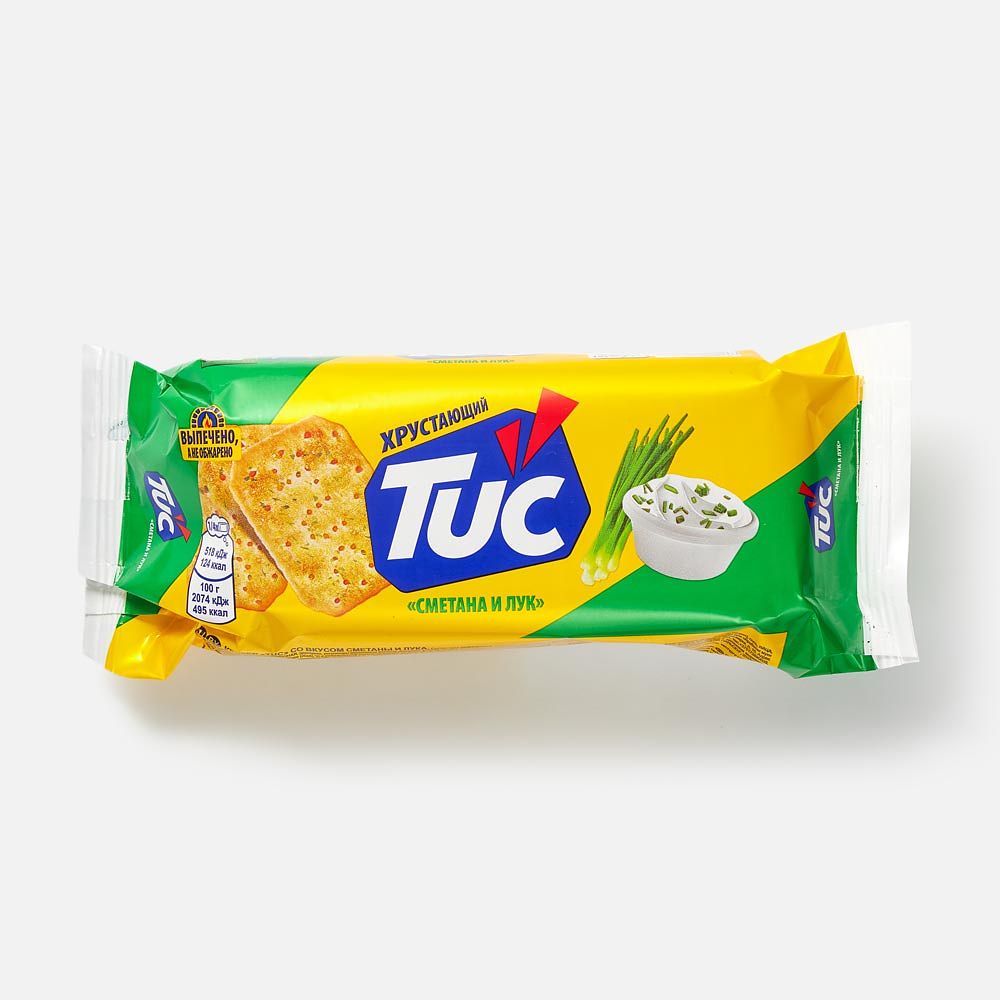 Изображение товара Крекеры Tuc, сметана и лук, 100 г