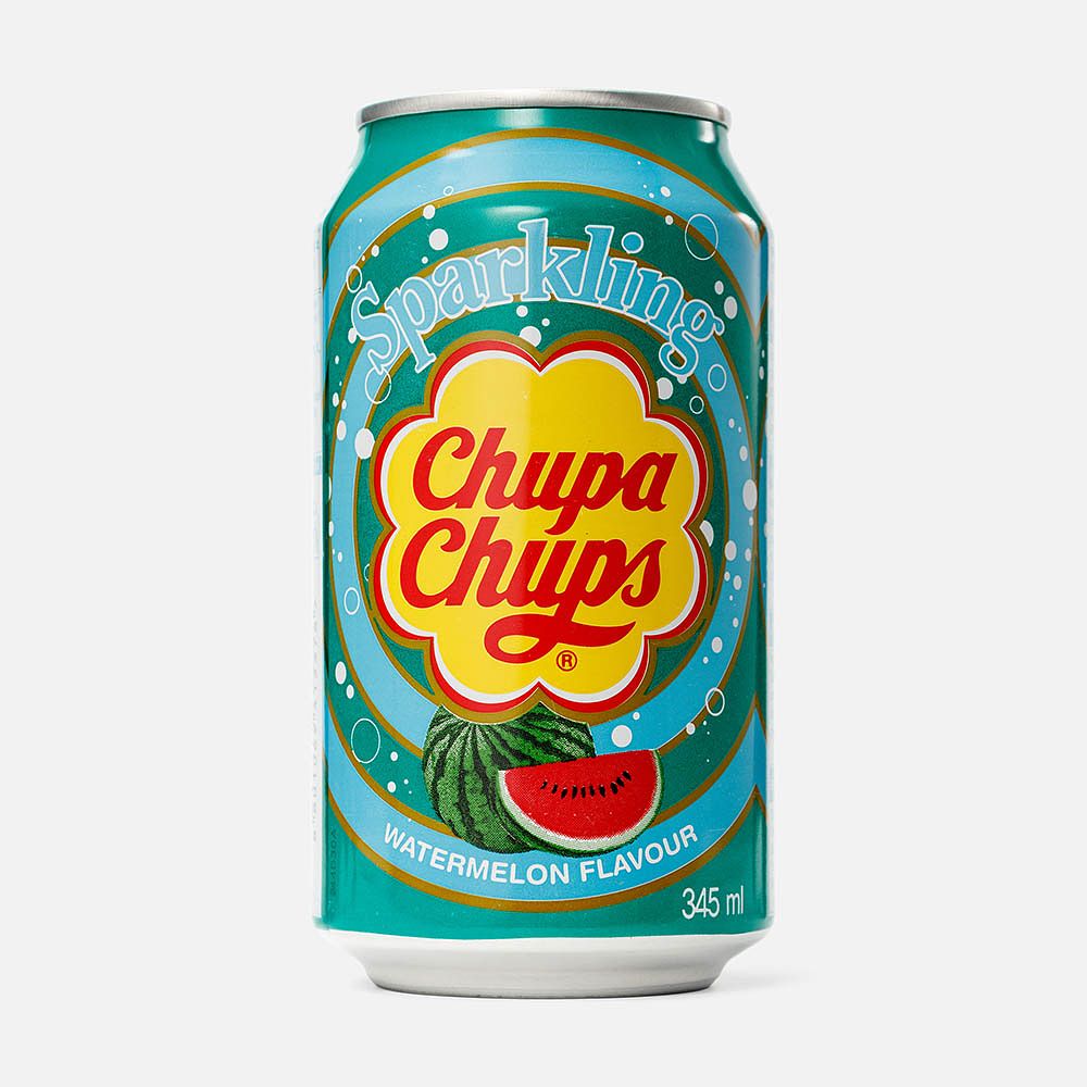 Изображение товара Напиток Chupa Chups, арбуз, с газом, 0,345 л