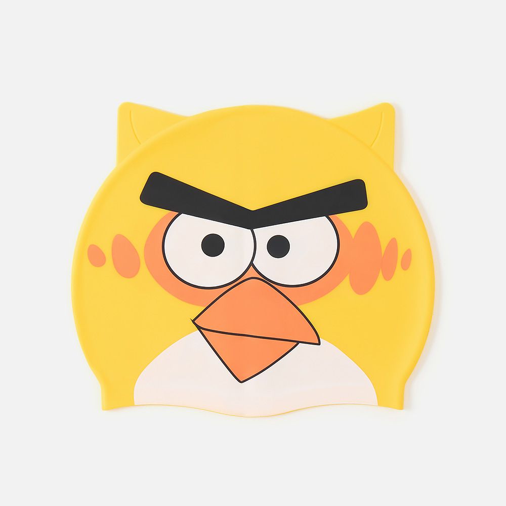 Изображение товара Детская шапочка для плавания Mystyle Angry Birds желтая гипоаллергенный силикон