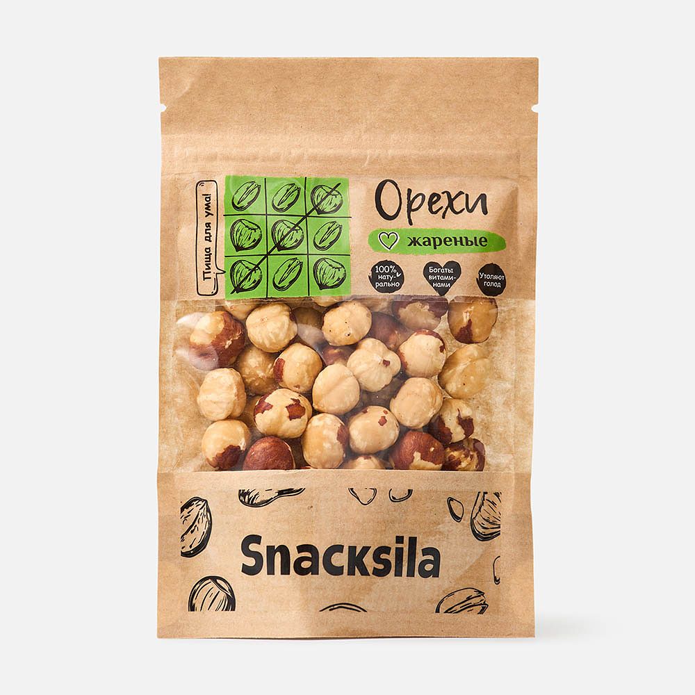 Изображение товара Жареный фундук Snacksila, 50 г
