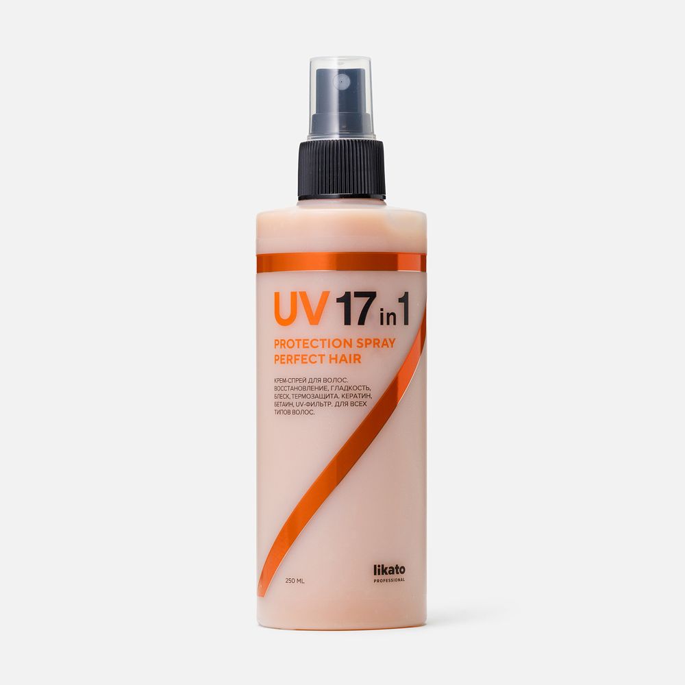 Изображение товара Крем-спрей для волос Likato Professional, 17 в 1, с UV-фильтром, 250 мл