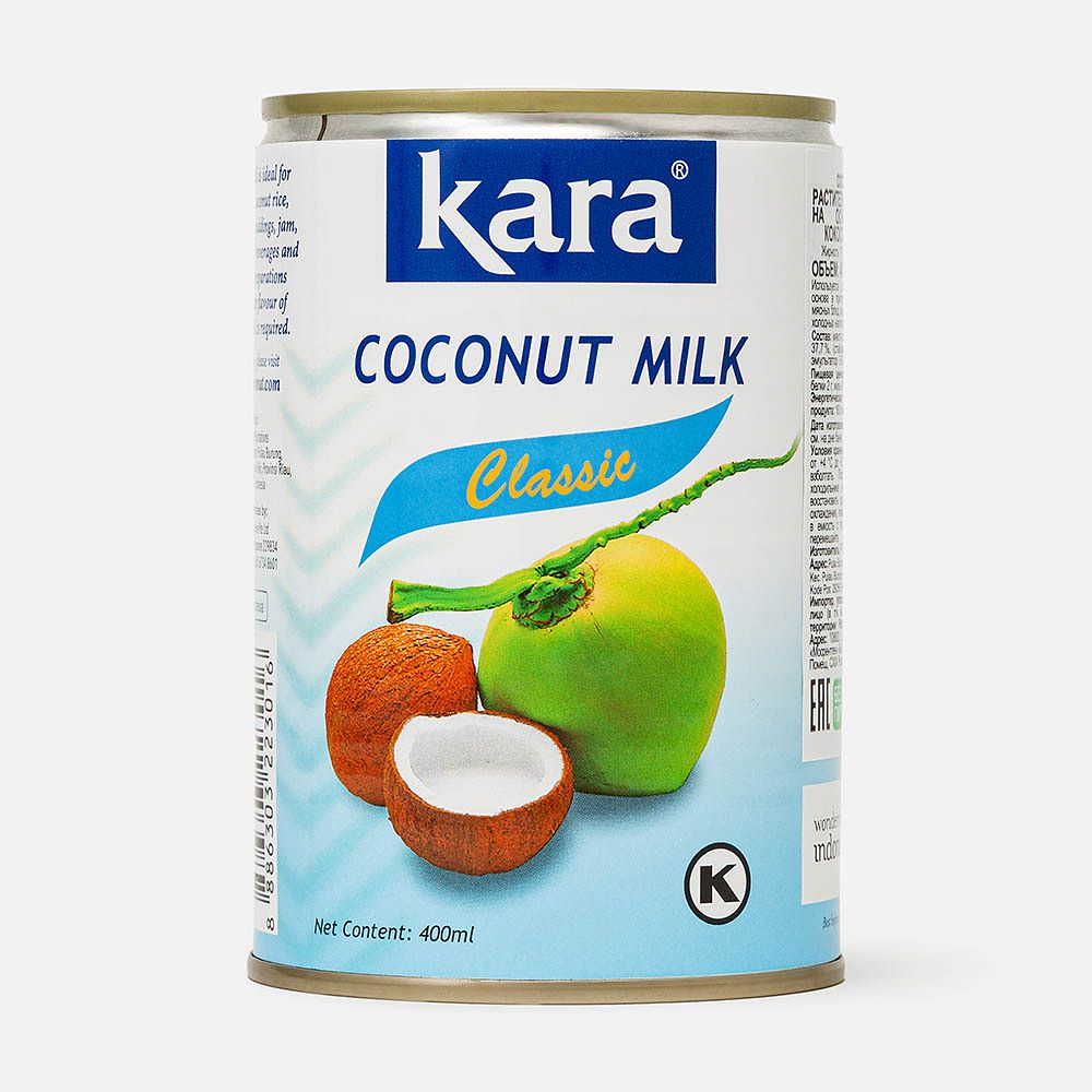 Изображение товара Кокосовый напиток Kara Classic, 17%, 400 мл