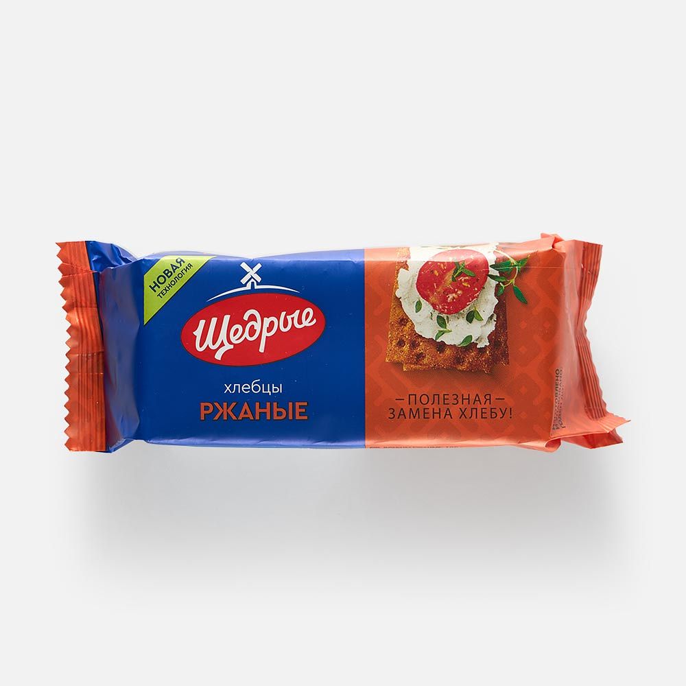 Изображение товара Хлебцы Щедрые ржаные, 100 г