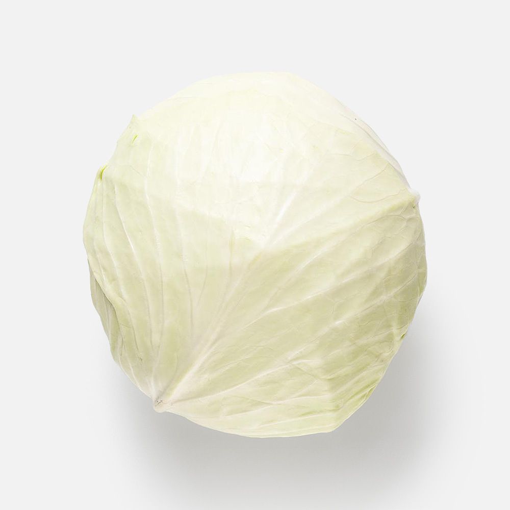 Изображение товара Свежая белокочанная капуста 0,8-1 кг для различных блюд и консервирования