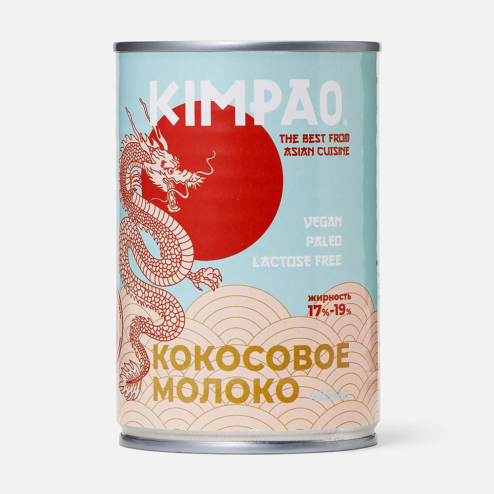 Изображение товара Молоко растительное Kimpao кокосовое, 17-19%, 425 мл