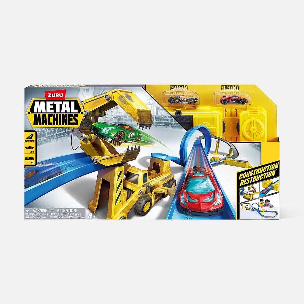 Изображение товара Игровой набор Metal Machines трек с трамплином и петлёй для детей 4+