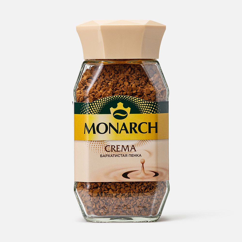 Изображение товара Растворимый кофе Monarch, Crema, сублимированный, 95 г