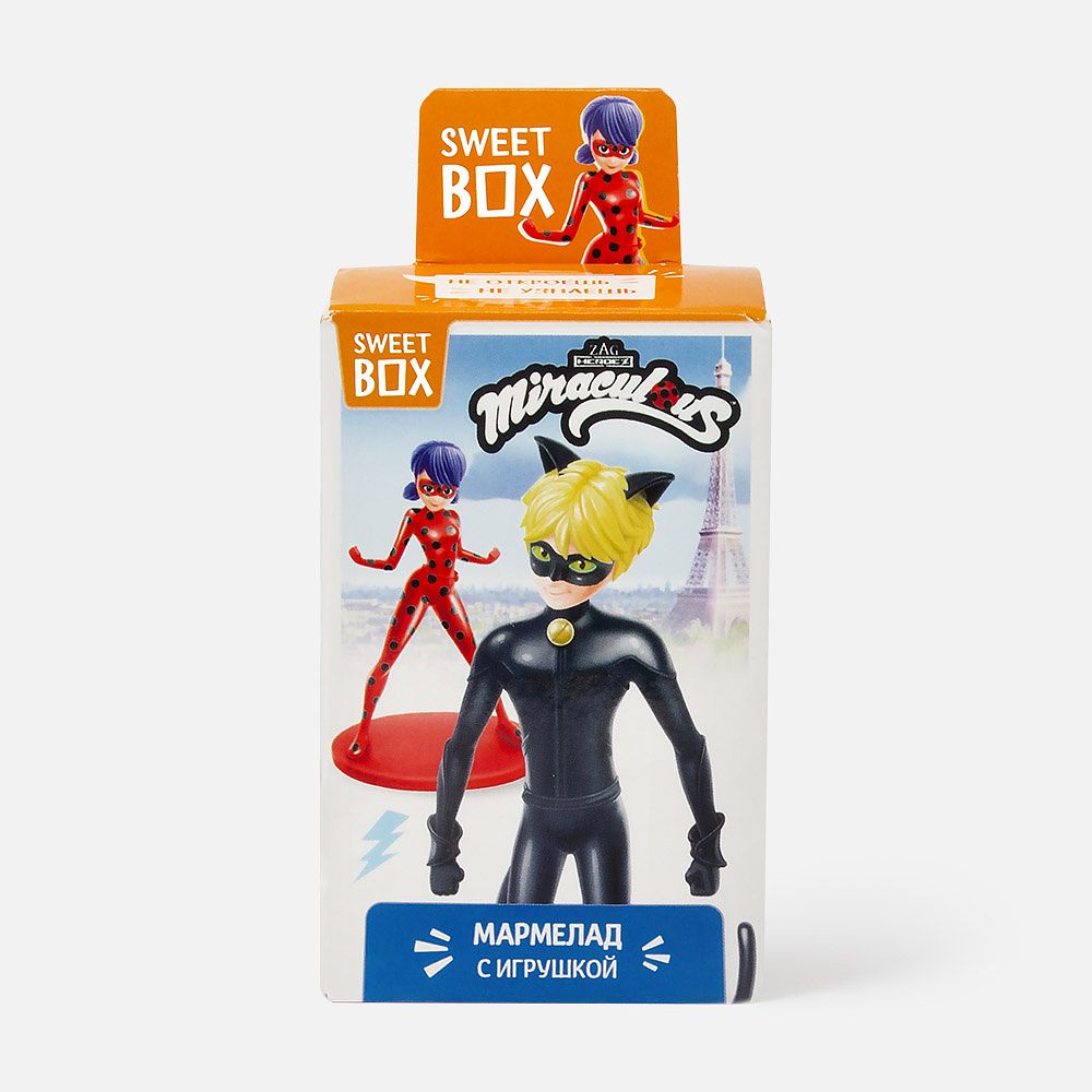 Изображение товара Мармелад Sweet Box, Леди Баг, с игрушкой, 1 шт.